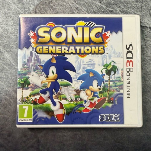 Sonic Generations Nintendo 3DS Original Case used without game