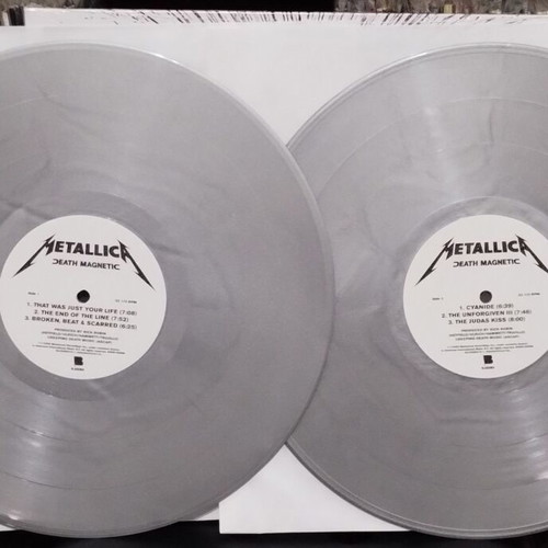 Metallica Death Magnetic 2LP and Beyond Magnetic LP signed, like new