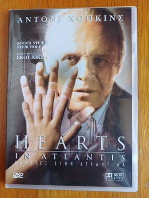 Dvd Hearts in Atlantis Antony Hopkins movie like new in hard plastic case