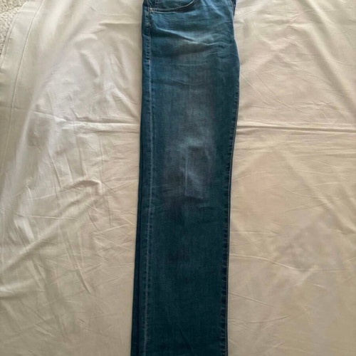 Trussardi men's jeans, blue, cotton blend