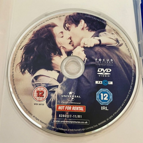 One Day DVD English Version like new, romantic