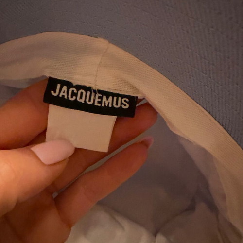 Jacquemus Le Bob Gadjo hat new, turquoise, size medium 58