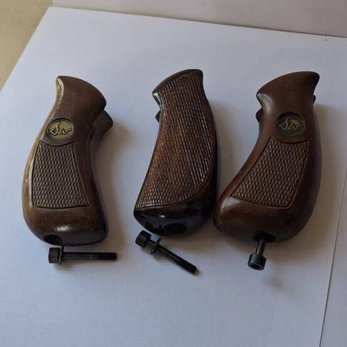 Dan Wesson wooden grips set of three used