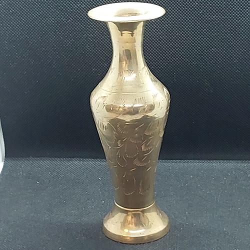 Brass vase 14 cm like new