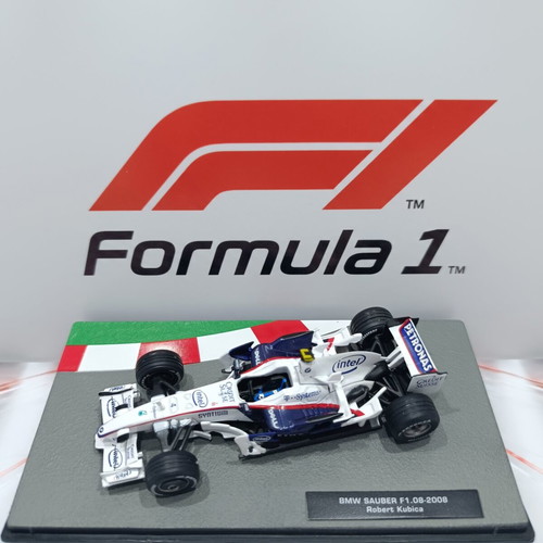 BMW Sauber F1.08 Robert Kubica 2008 diecast model like new