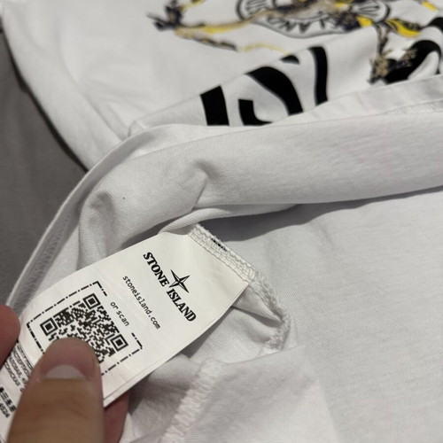Stone Island T-Shirt white, like new, XXL