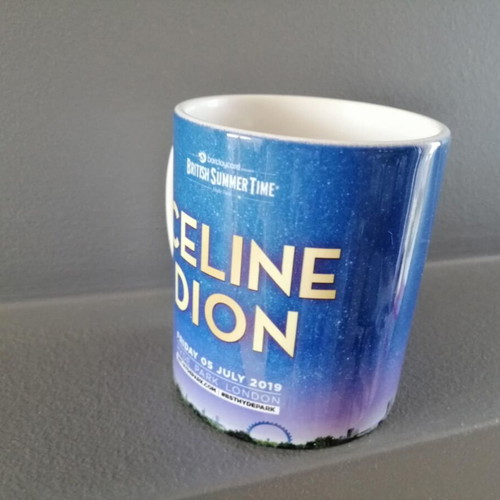 Celine Dion collectible mug like new