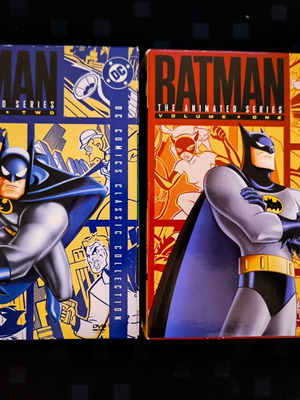 Batman: The Animated Series Volume 1 & 2 DVD collector's boxsets