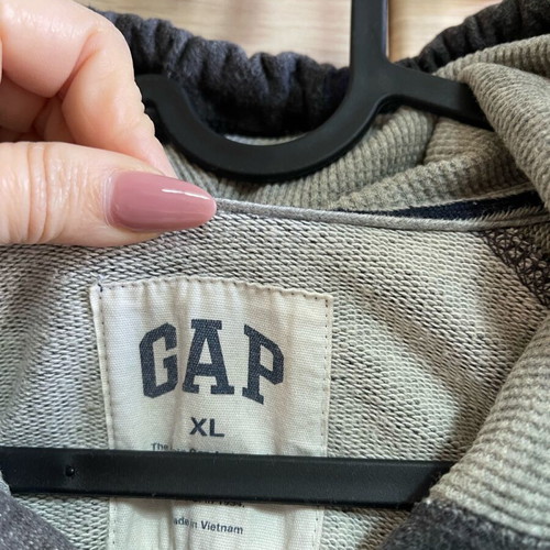 Ζακέτα φούτερ GAP γκρι XL σαν καινούργιο