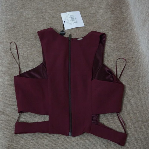 BSB women's bustier new, red, size M