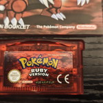Pokémon Ruby Version Nintendo Game Boy Advance complete new