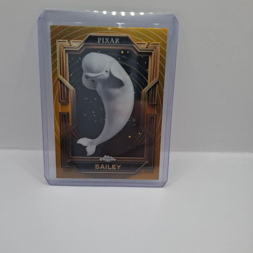 2025 Topps Pixar Gold #66 Bailey Kaleidoscope Etch Refractor card like new Finding Dory