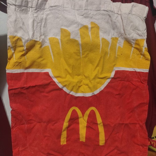 McDonald's Tote Bag with Fries Design, New