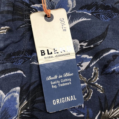 Blend Floral Shorts new, men's size S, cotton blend