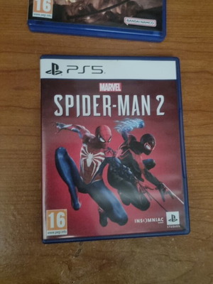 Spiderman 2 and Little Nightmares PlayStation 5 games new