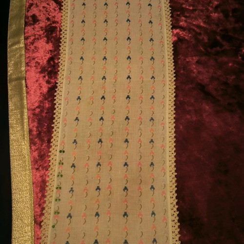 Handmade embroidered needlework