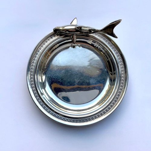 Silver 925 Shark Plate used