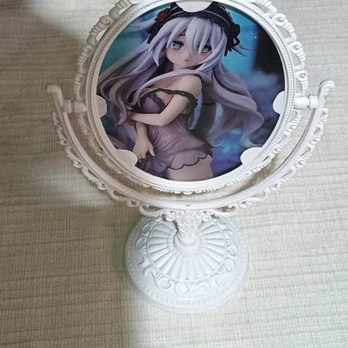 Anime Black Heart makeup mirror new