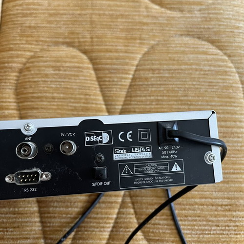 Emme Esse DVB-S Satellite Receiver used