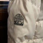 Columbia women's down jacket used in sugar color