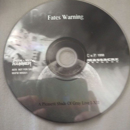 Fate's Warning Live CD used, metal