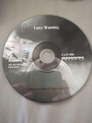 Fate's Warning Live CD used, metal