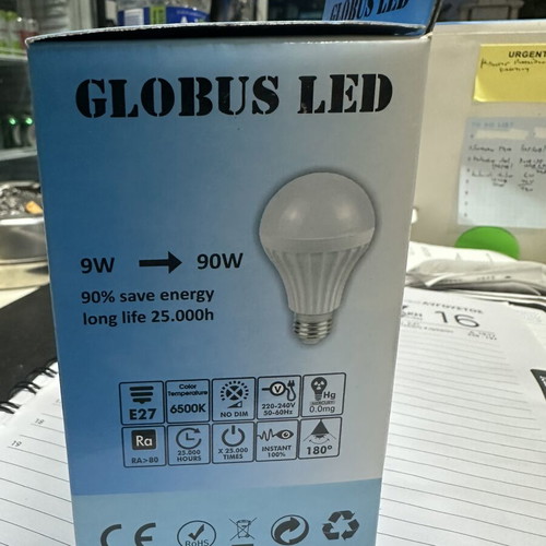 Globus LED 9W E27 light bulb