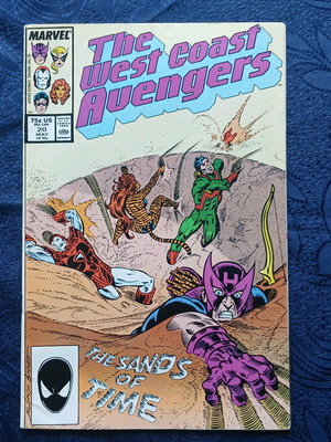 West Coast Avengers #20 used Marvel comic 1987