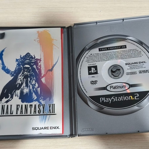 Final Fantasy X and XII games used, pack for PlayStation 2