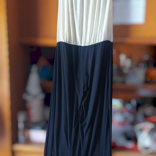 Lynne one-piece jumpsuit used, black with gold details, size S