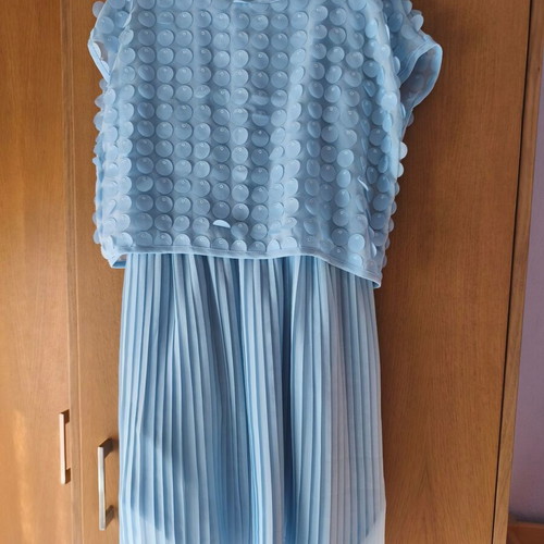 Mayoral dress for 10 years old, turquoise