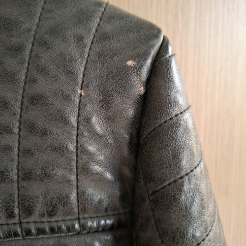 Julia Bergovich women's leather jacket XXL like new, black