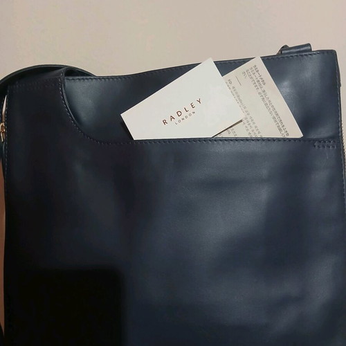 Radley London women's leather blue crossbody bag new