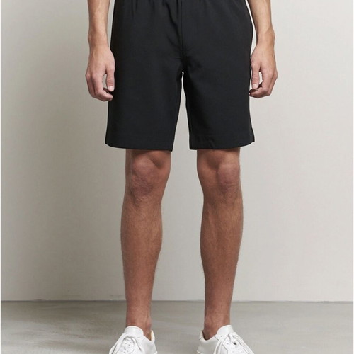 Samsøe Samsøe SMITH shorts, men's, black, size S, 45% wool