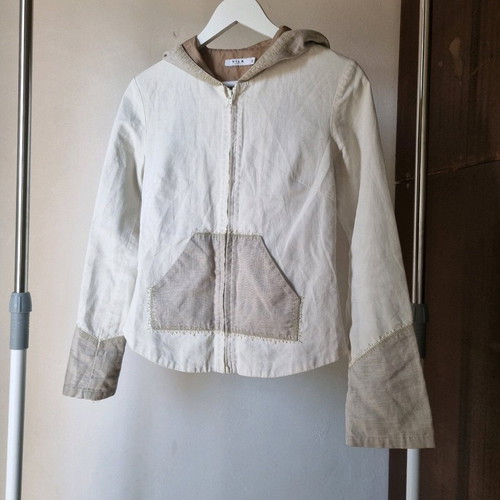 Linen jacket Vila like new, beige, size S