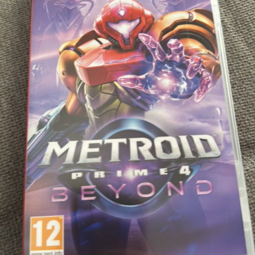 Metroid Prime 4 Beyond Nintendo Switch game like new