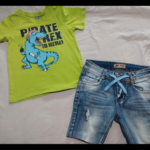 Clothing set for boys 5-6 years like new, Adidas gift pants