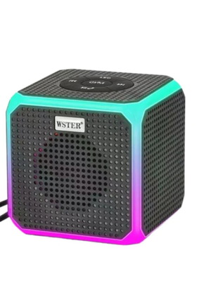 Ασύρματο ηχείο Bluetooth καινούργιο με LED RGB και μπαταρία 1500mAh