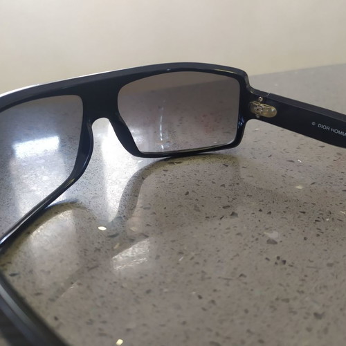 Christian Dior sunglasses used, black, minimal wear