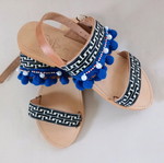 Handmade leather sandals size 37