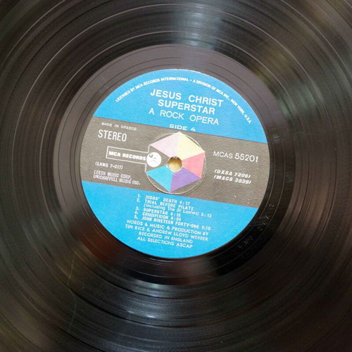 Jesus Christ Superstar Rock Opera LP used