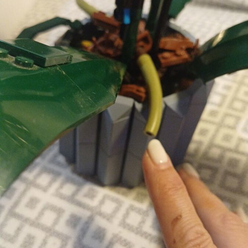 Lego Botanical Collection Orchid used with missing parts