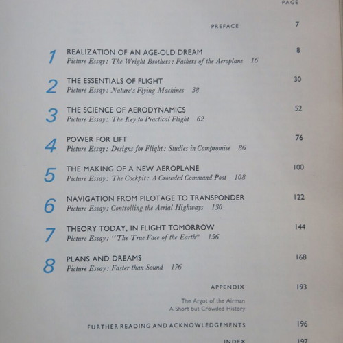 Flight Life Science Library book used, English