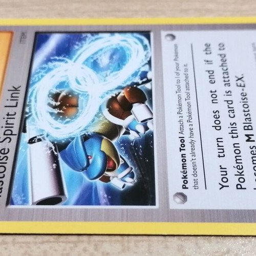 Pokémon Blastoise Spirit Link Evolutions 2016 card new