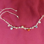 Anklet used with small bells white