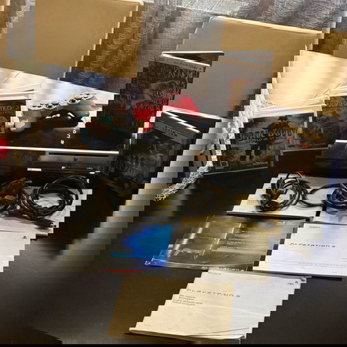 PlayStation 3 μεταχειρισμένο με Scuf Gaming χειριστήριο και 4 παιχνίδια