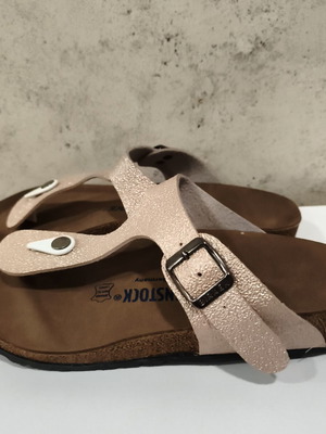 Γυναικεία παντόφλα Birkenstock Gizeh, μπεζ ροζ, μέγεθος 40