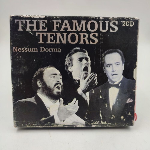 The Famous Tenors 2 CD set Nessum Dorma classical music mint
