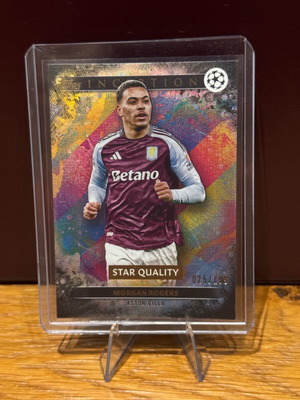 Topps Inception UEFA Club Competition 2024/25 Aston Villa Morgan Rogers new