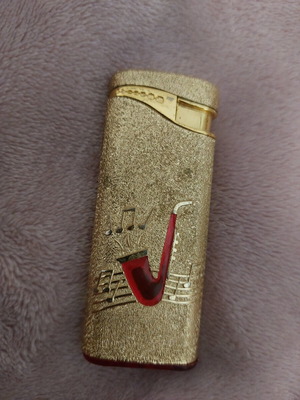 Rocket vintage lighter gold, like new, elegant